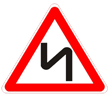 Дорожный знак 1.12.2 «Опасные повороты»